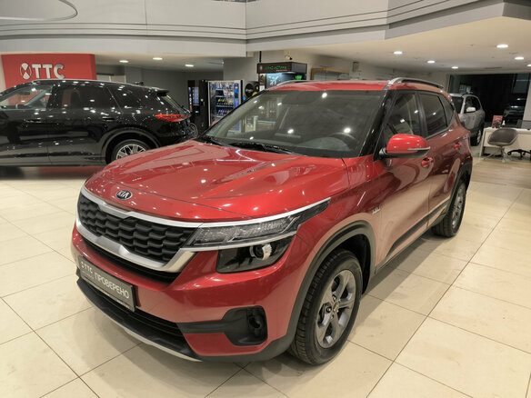 2020 Kia Seltos I, красный