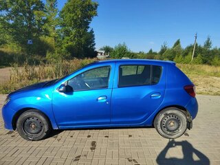 2017 Renault Sandero II, синий, 484000 рублей, вид 2