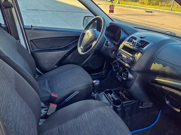 2017 Lada (ВАЗ) Kalina II, белый, 509000 рублей - вид 8
