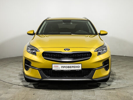 2021 Kia XCeed I, жёлтый, 1998900 рублей, вид 2