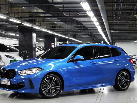 2022 BMW 1 серии 118d III (F40), синий, 2550000 рублей, вид 3