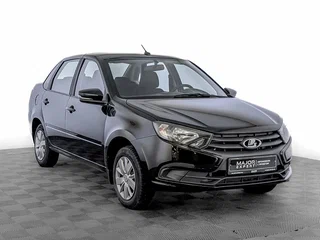2022 Lada (ВАЗ) Granta I Рестайлинг, чёрный, 595000 рублей, вид 3