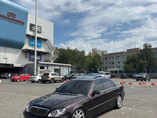 1999 Mercedes-Benz S-Класс 500 Long IV (W220), фиолетовый, 850000 рублей, вид 1