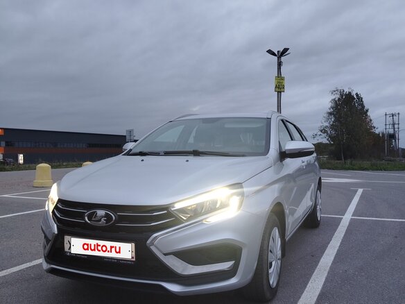2024 Lada (ВАЗ) Vesta SW I Рестайлинг (NG), серебристый, 1300000 рублей - вид 2