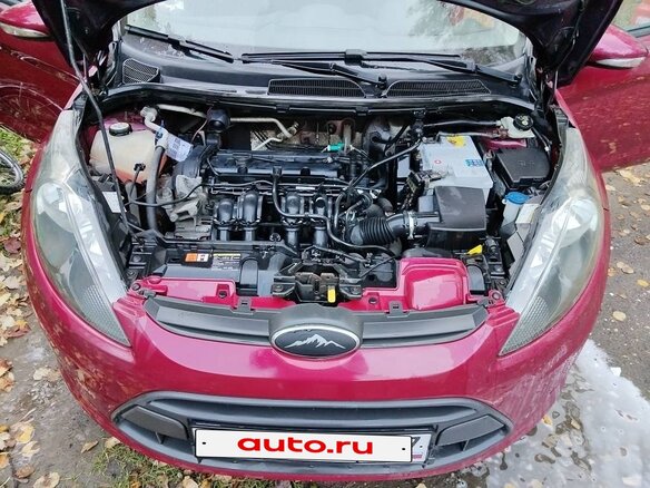2008 Ford Fiesta Mk6, красный, 700000 рублей - вид 19