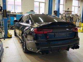 2018 Audi A6 IV (C7) Рестайлинг, чёрный, 2550000 рублей, вид 2