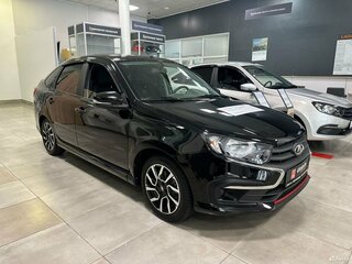 2024 Lada (ВАЗ) Granta Sportline I Рестайлинг, чёрный, 1380000 рублей, вид 1