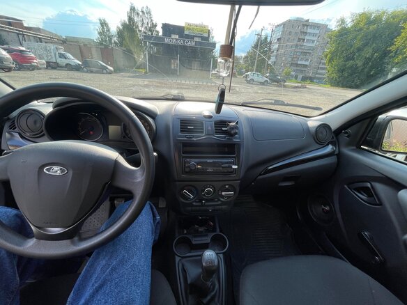 2019 Lada (ВАЗ) Granta I Рестайлинг, чёрный, 599999 рублей - вид 13