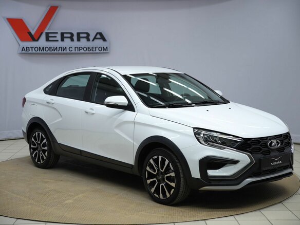 2023 Lada (ВАЗ) Vesta Cross I Рестайлинг (NG), белый, 1330000 рублей - вид 2