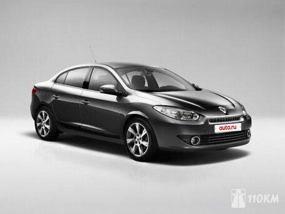 2010 Renault Fluence I, синий, 400000 рублей