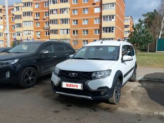 2021 Lada (ВАЗ) Largus Cross I Рестайлинг, белый, 1350000 рублей, вид 1