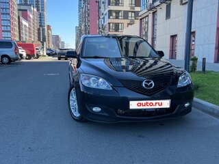 2008 Mazda 3 I (BK) Рестайлинг, чёрный, 850000 рублей, вид 1