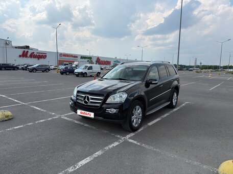 2008 Mercedes-Benz GL-Класс 500 I (X164), чёрный, 1350000 рублей, вид 1