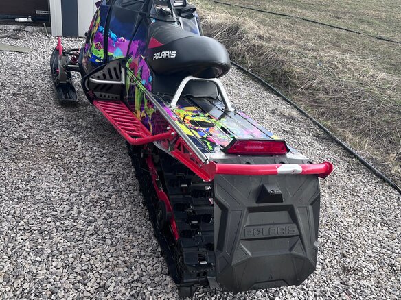2013 Polaris 800 RMK, чёрный, 450000 рублей - вид 2