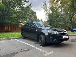2013 Lada (ВАЗ) Granta I, синий, 325000 рублей, вид 1