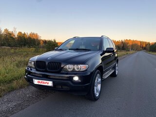 2005 BMW X5 3.0d I (E53) Рестайлинг, чёрный, 1400000 рублей, вид 2