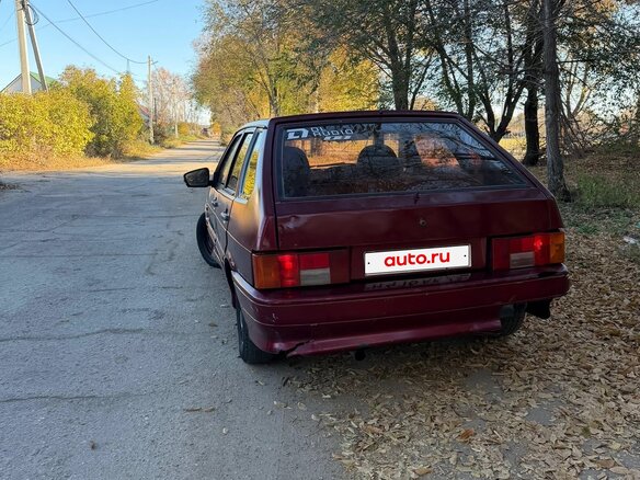 2004 Lada (ВАЗ) 2114, красный, 150000 рублей - вид 5