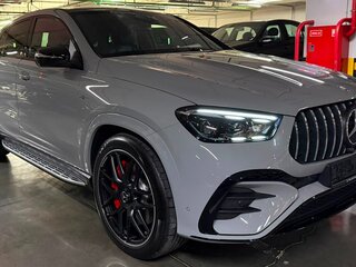 2026 Mercedes-Benz GLE Coupe AMG 53 AMG II (C167) Рестайлинг, серый, 18690000 рублей, вид 4