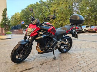 2013 Kawasaki ER-6N, красный, 415000 рублей, вид 4