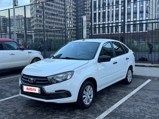 2021 Lada (ВАЗ) Granta I Рестайлинг, белый, 550000 рублей, вид 2