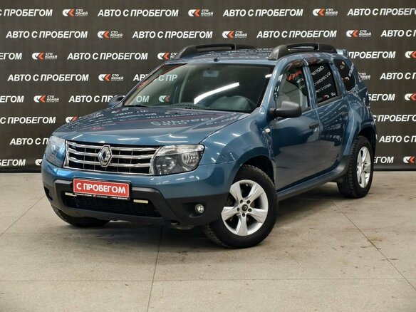 2014 Renault Duster I, синий