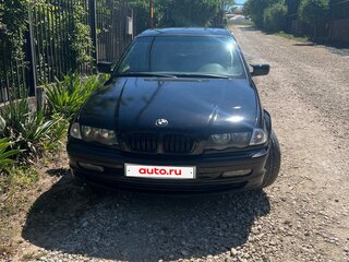 1999 BMW 3 серии 318i IV (E46), чёрный, 490000 рублей, вид 2