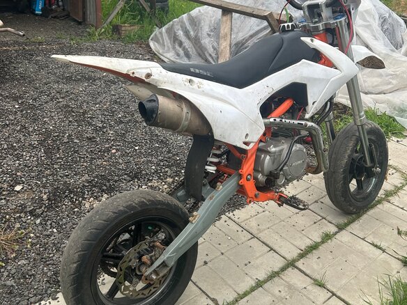 2018 BSE MX 125, белый, 55000 рублей - вид 1