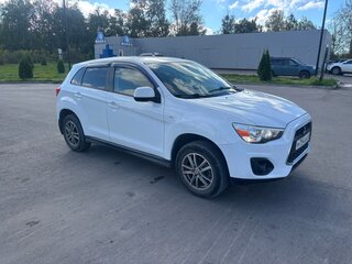 2013 Mitsubishi ASX I Рестайлинг, белый, 795000 рублей, вид 1