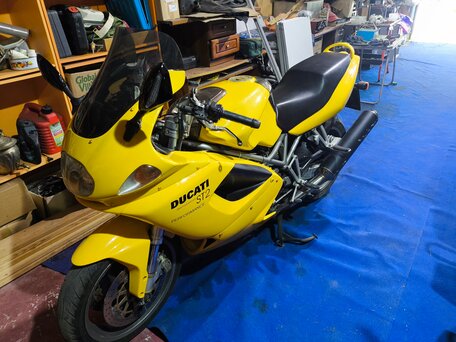 2002 Ducati ST, жёлтый, 340000 рублей, вид 2