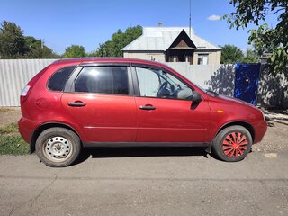 2008 Lada (ВАЗ) Kalina I, красный, 380000 рублей, вид 2