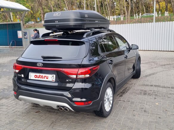 2019 Kia Rio X-Line IV, чёрный, 1540000 рублей - вид 5