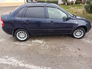 2009 Lada (ВАЗ) Kalina I, фиолетовый, 250000 рублей, вид 2