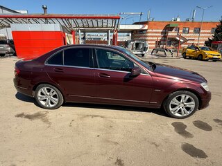2008 Mercedes-Benz C-Класс 220 III (W204), пурпурный, 975000 рублей, вид 5