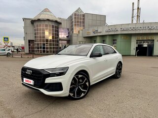 2019 Audi Q8 45 TDI I (4M), белый, 5500000 рублей, вид 1