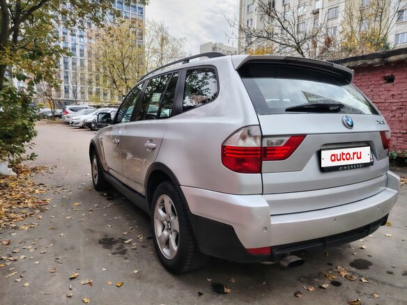 2008 BMW X3 20d I (E83) Рестайлинг, серебристый, 870000 рублей - вид 5