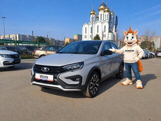 2026 Lada (ВАЗ) Vesta Cross I Рестайлинг (NG), серый, 2241000 рублей, вид 1