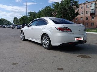 2011 Mazda 6 II (GH) Рестайлинг, белый, 850000 рублей, вид 4