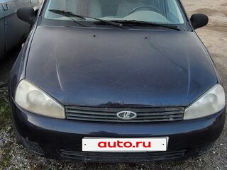 2007 Lada (ВАЗ) Kalina I, синий, 140000 рублей, вид 3