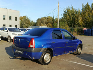 2007 Renault Logan I, синий, 165000 рублей, вид 5