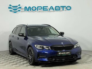 2020 BMW 3 серии 318d VII (G2x), синий, 3035000 рублей, вид 3