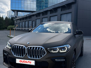 2021 BMW X6 30d III (G06), коричневый, 8515000 рублей, вид 4