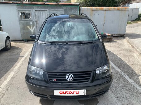 2003 Volkswagen Sharan I Рестайлинг, чёрный, 500000 рублей, вид 1