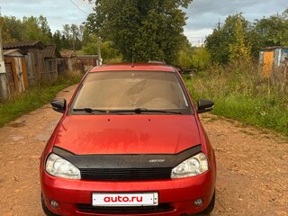 2007 Lada (ВАЗ) Kalina I, красный, 150000 рублей, вид 2