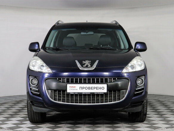 2010 Peugeot 4007, синий - вид 1