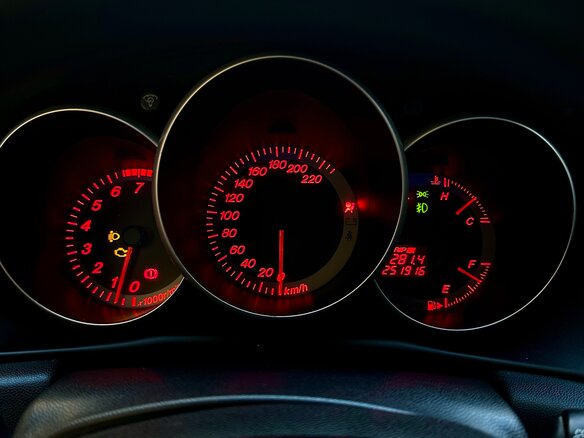2006 Mazda 3 I (BK), красный - вид 6