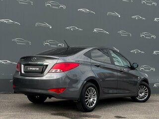 2016 Hyundai Solaris I Рестайлинг, серый, 948300 рублей, вид 2
