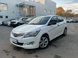 2016 Hyundai Solaris I Рестайлинг, белый, 813741 рублей, вид 5