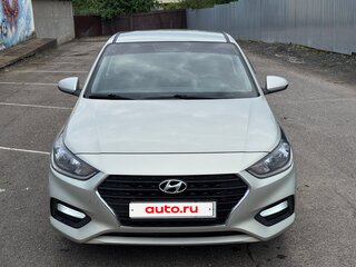 2018 Hyundai Solaris II, бежевый, 1350000 рублей, вид 2