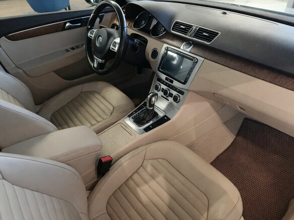 2012 Volkswagen Passat B7, белый - вид 8