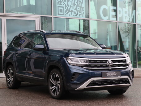 2021 Volkswagen Teramont I Рестайлинг, синий, 3590000 рублей, вид 3